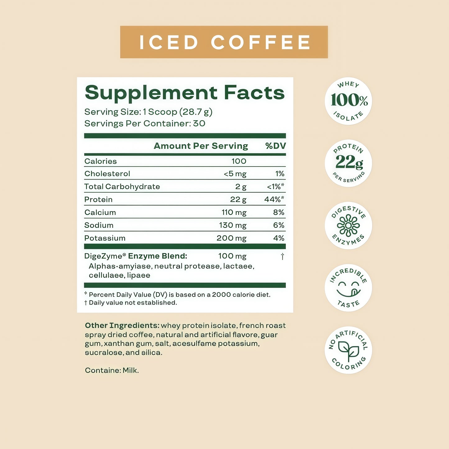 Whey Isolate Protein